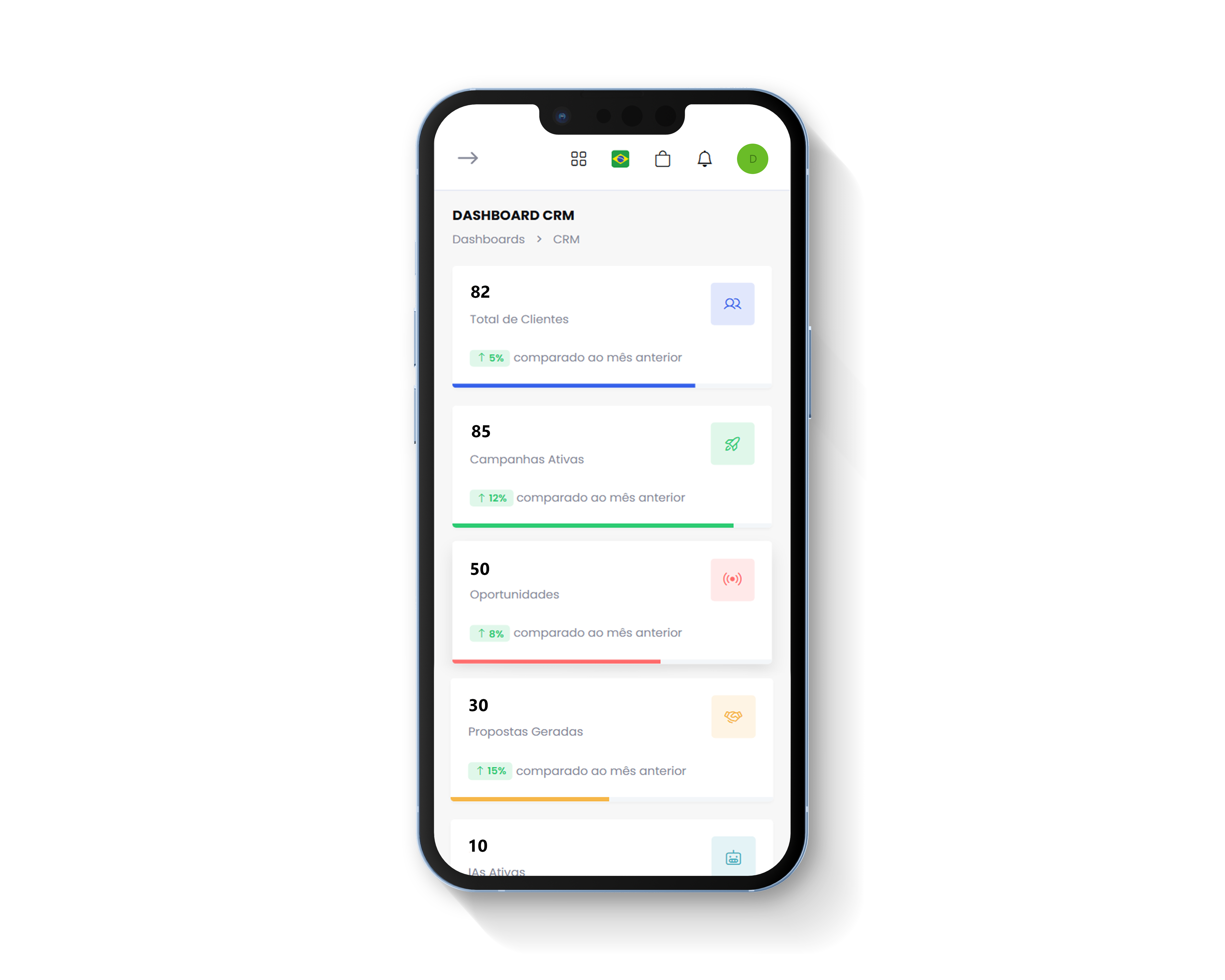 ZAAPI - Tela do Celular